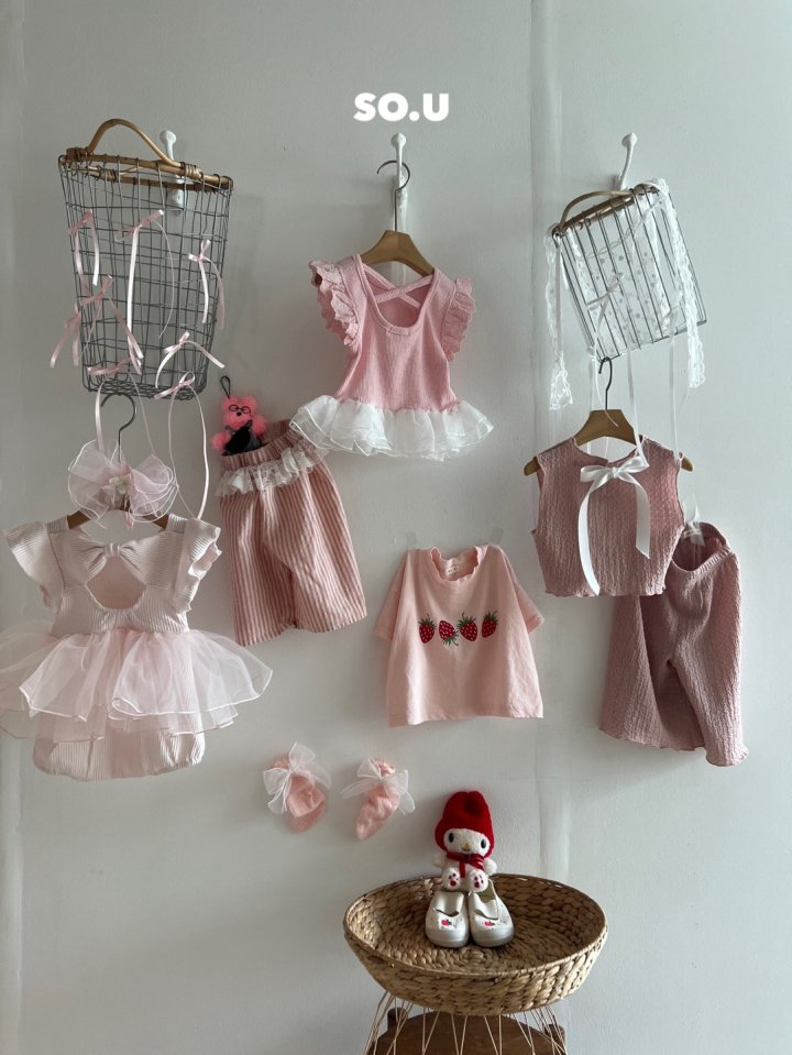 So U - Korean Baby Fashion - #babylifestyle - Lace Hem Balloon Pants - 10