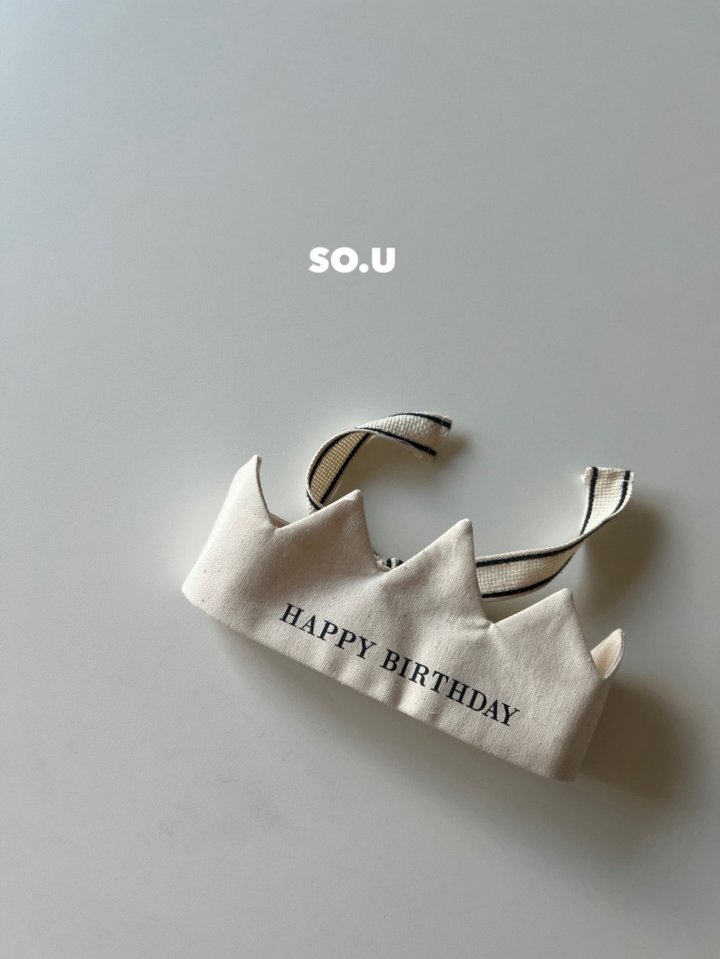 So U - Korean Baby Fashion - #babyoutfit - BIR Crown - 4