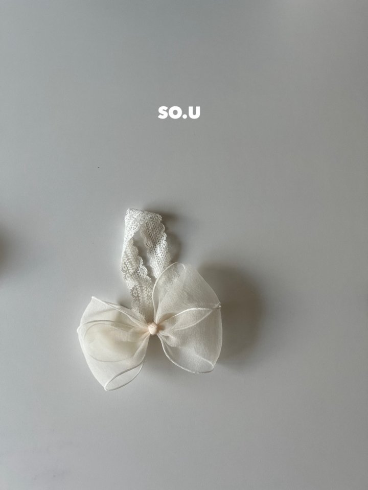 So U - Korean Baby Fashion - #babywear - Sha Ribbon Band - 4