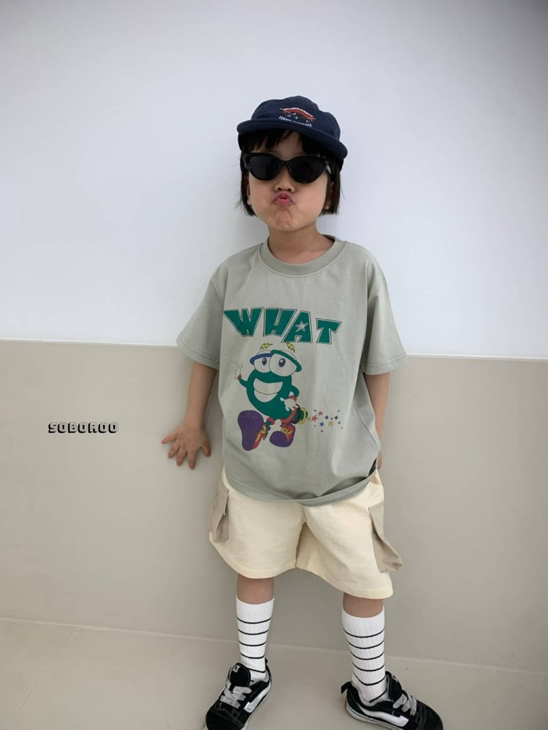 Soboroo - Korean Children Fashion - #Kfashion4kids - What Tee - 3