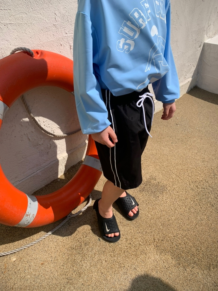 Soboroo - Korean Children Fashion - #childofig - Retro Swim Pants - 8