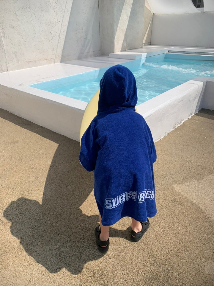Soboroo - Korean Children Fashion - #childrensboutique - Surf Hood Cape - 11