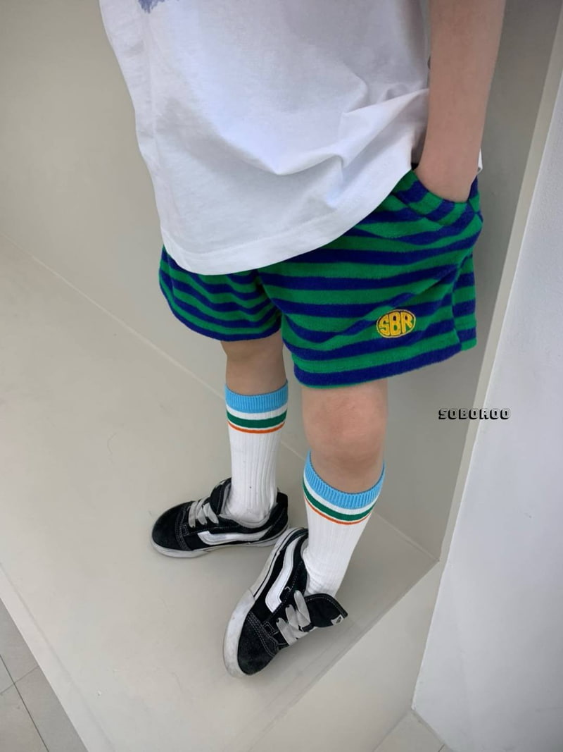 Soboroo - Korean Children Fashion - #childrensboutique - Terry Embroidered Pants - 3