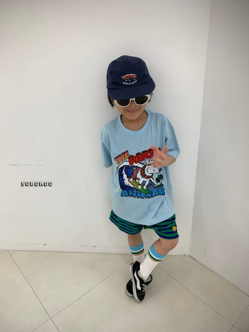Soboroo - Korean Children Fashion - #childrensboutique - Terry Embroidered Pants - 4