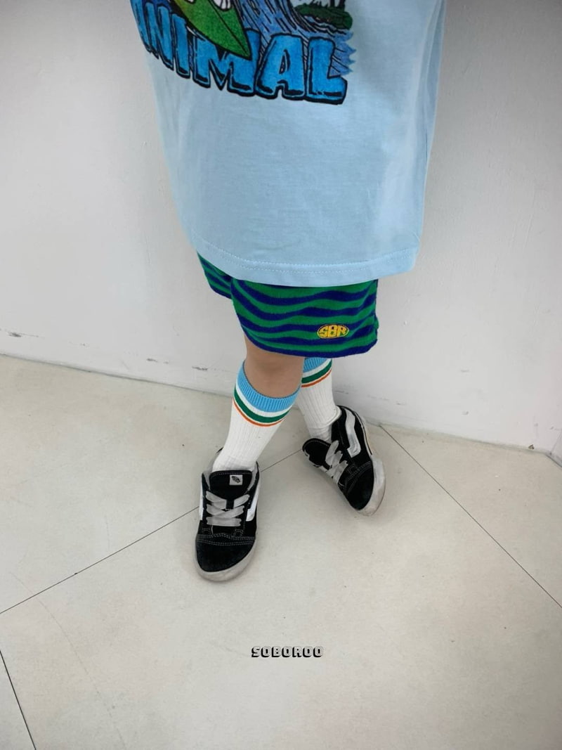 Soboroo - Korean Children Fashion - #discoveringself - Terry Embroidered Pants - 5