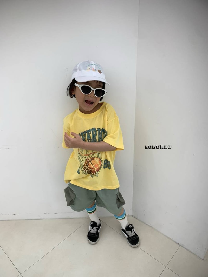 Soboroo - Korean Children Fashion - #designkidswear - Basket Tee - 4