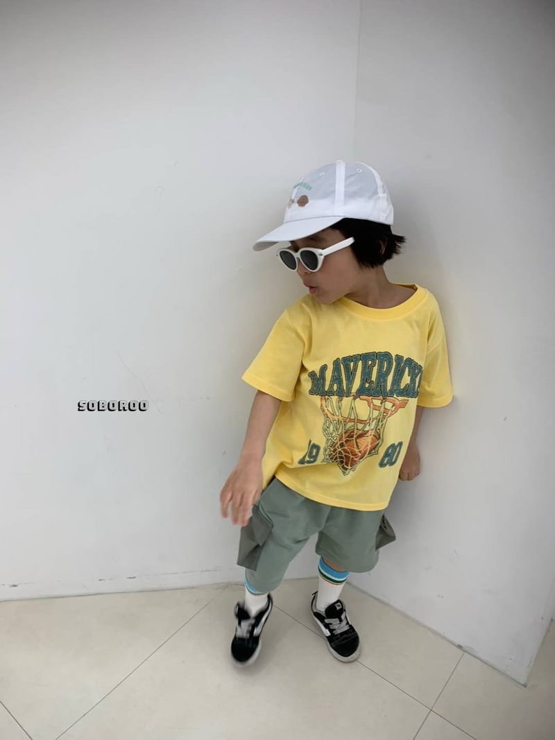 Soboroo - Korean Children Fashion - #fashionkids - Basket Tee - 5