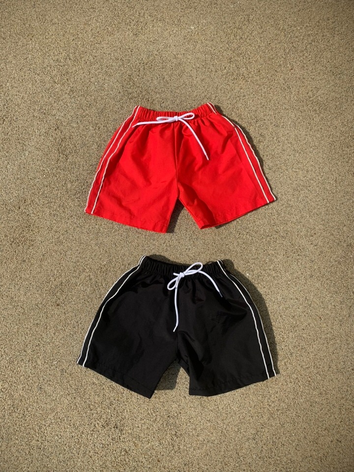 Soboroo - Korean Children Fashion - #kidsstore - Retro Swim Pants