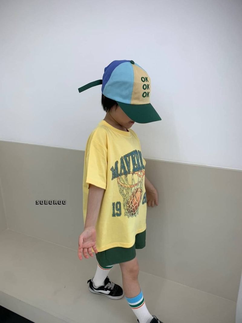 Soboroo - Korean Children Fashion - #kidsstore - Basket Tee - 7