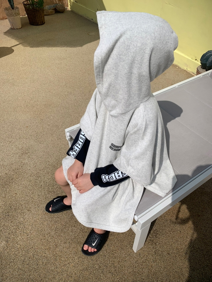 Soboroo - Korean Children Fashion - #kidzfashiontrend - Surf Hood Cape - 3