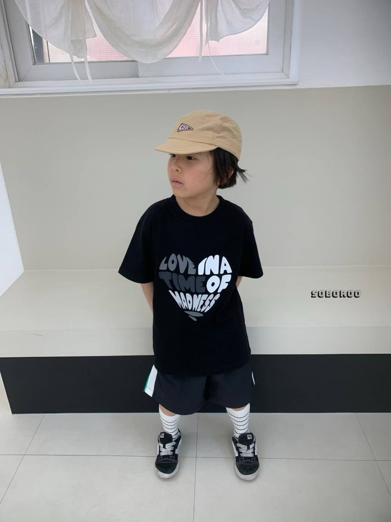 Soboroo - Korean Children Fashion - #kidzfashiontrend - Love Tee - 6