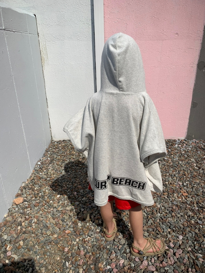 Soboroo - Korean Children Fashion - #littlefashionista - Surf Hood Cape - 5