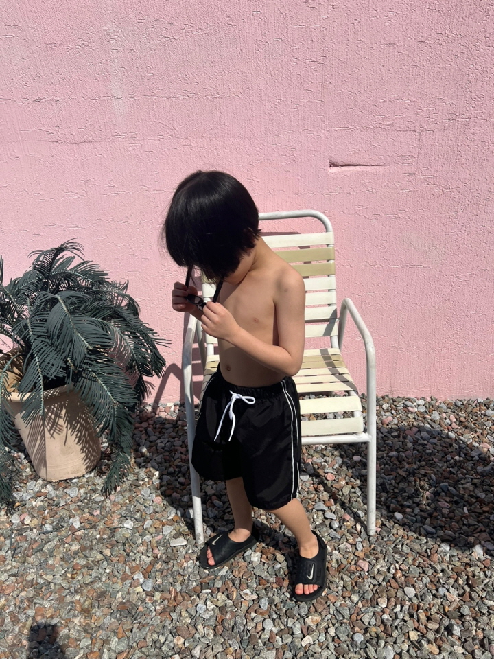 Soboroo - Korean Children Fashion - #Kfashion4kids - Retro Swim Pants - 4
