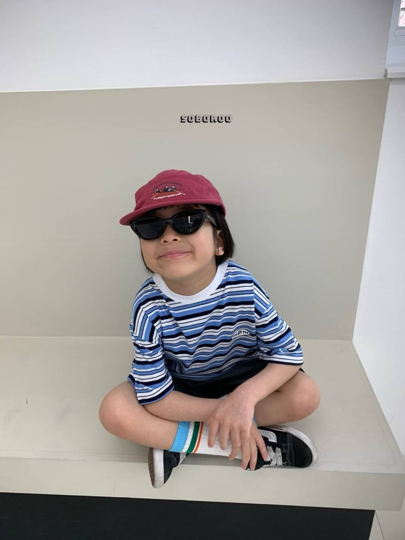 Soboroo - Korean Children Fashion - #magicofchildhood - Summer Depth Striped Tee - 3