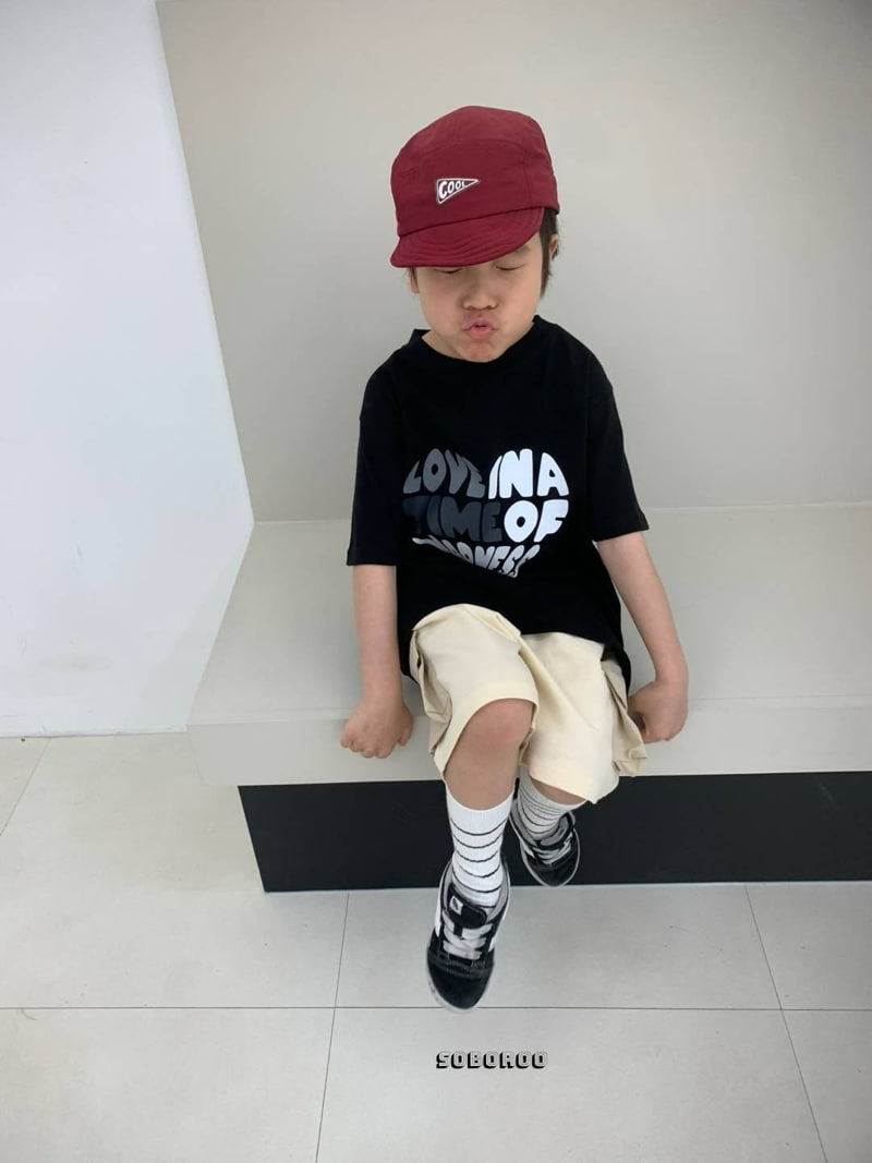 Soboroo - Korean Children Fashion - #minifashionista - Love Tee - 10