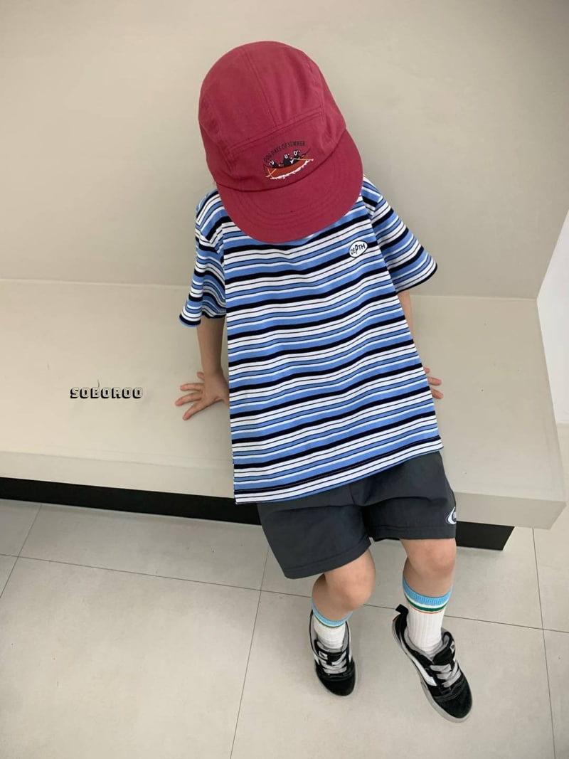 Soboroo - Korean Children Fashion - #magicofchildhood - Summer Depth Striped Tee - 4