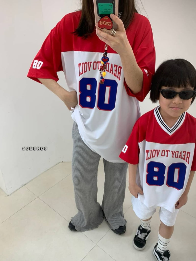 Soboroo - Korean Women Fashion - #pursuepretty - 08 Soccer Jersey Tee (Adult) - 6