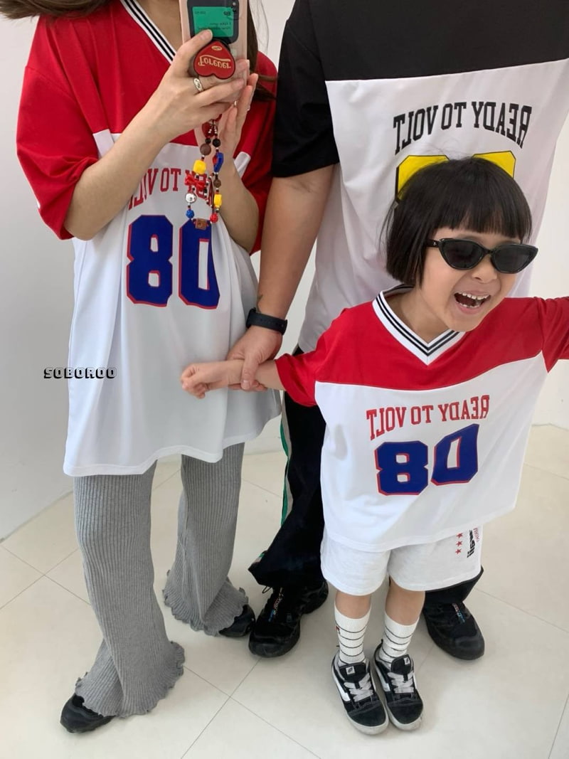 Soboroo - Korean Women Fashion - #thatsdarling - 08 Soccer Jersey Tee (Adult) - 10