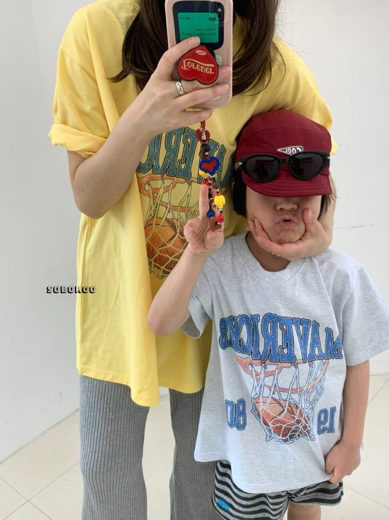 Soboroo - Korean Women Fashion - #thelittlethings - Basket Tee (Adult) - 10