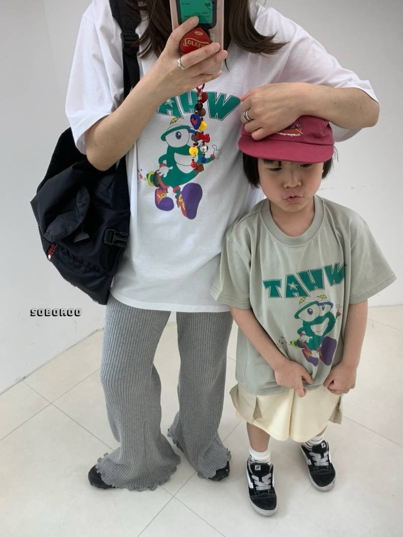 Soboroo - Korean Women Fashion - #thelittlethings - What Tee (Adult) - 9