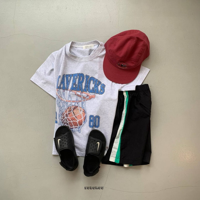 Soboroo - Korean Women Fashion - #womensfashion - Basket Tee (Adult) - 12