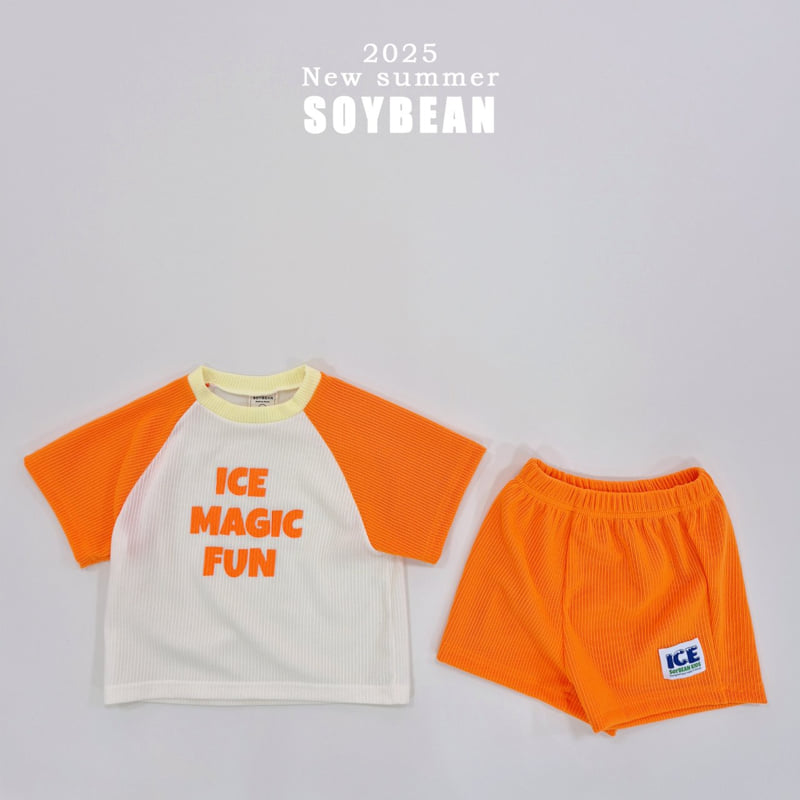 Soybean - Korean Children Fashion - #Kfashion4kids - Ice Magic Top Bottom Set - 10