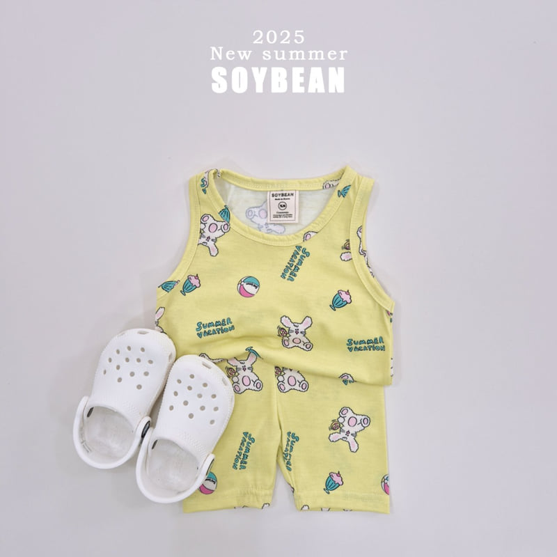 Soybean - Korean Children Fashion - #kidzfashiontrend - Summer Vacation Rabbit Easywear - 4