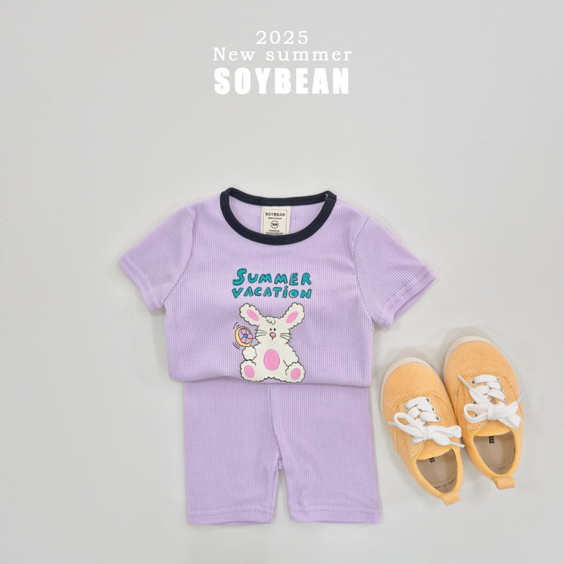 Soybean - Korean Children Fashion - #Kfashion4kids - Cool Wind Bunny Easywear - 3