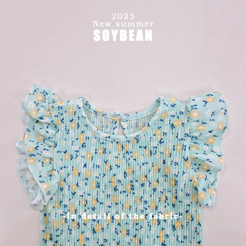 Soybean - Korean Children Fashion - #childofig - Pleated Frill Top Bottom Set - 9