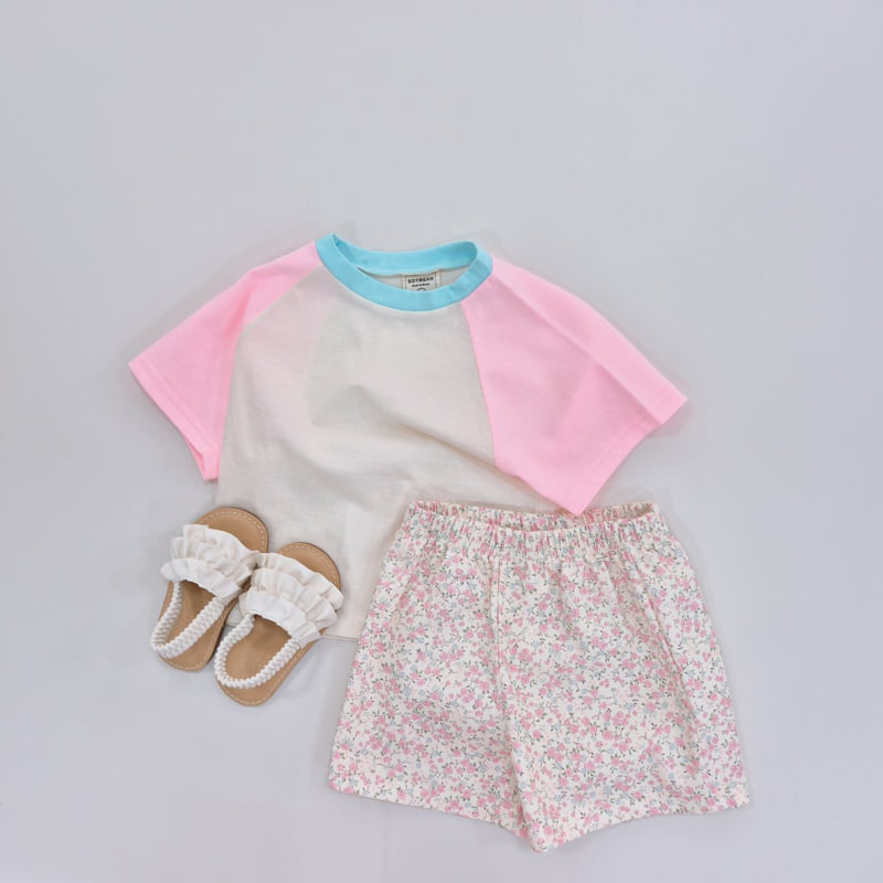 Soybean - Korean Children Fashion - #childofig - Summer Flower Shorts - 7