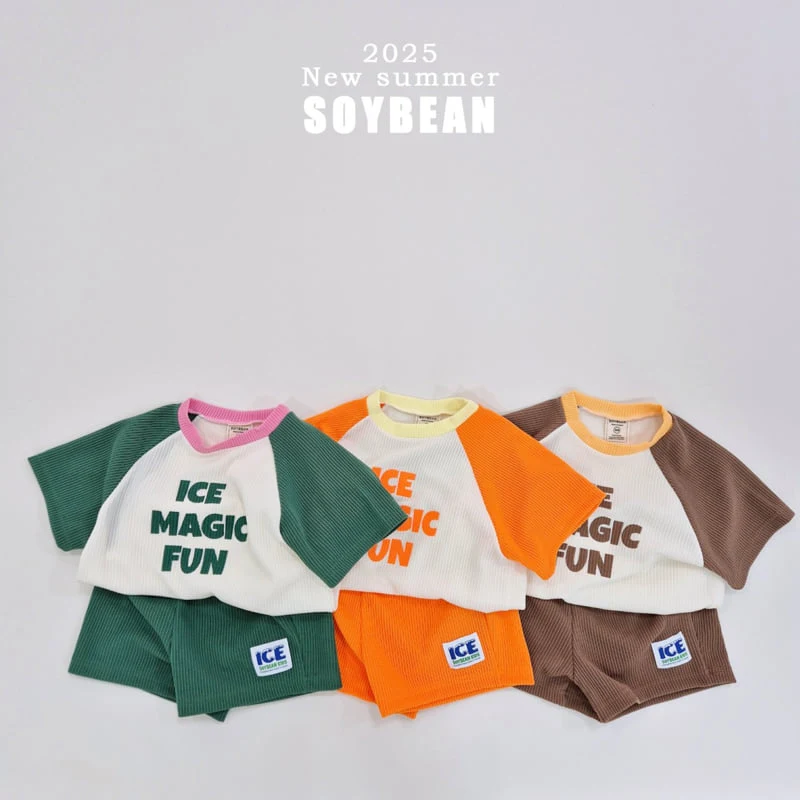 Soybean - Korean Children Fashion - #childofig - Ice Magic Top Bottom Set