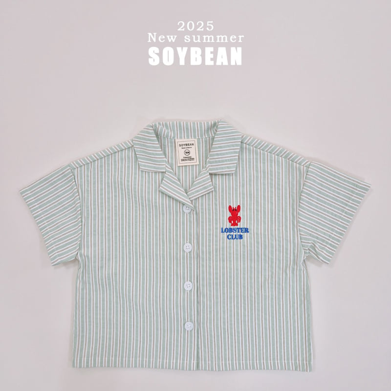 Soybean - Korean Children Fashion - #childofig - Lobster Open Shirt - 8