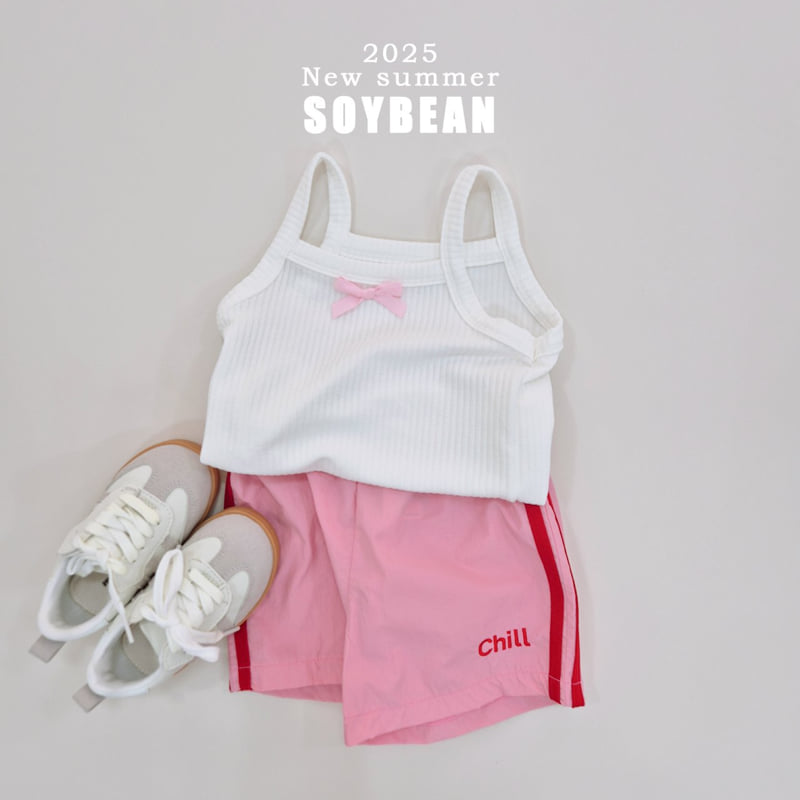 Soybean - Korean Children Fashion - #childofig - Ribbon Strap Sleeveless - 8