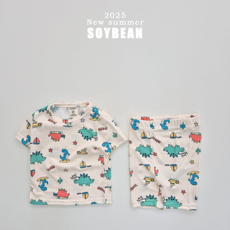 Soybean - Korean Children Fashion - #childofig - Dino Eeasywear - 6