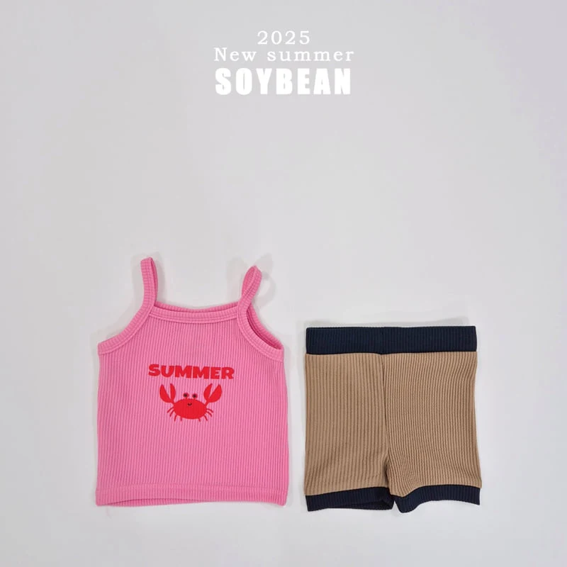 Soybean - Korean Children Fashion - #childofig - Little Crab Raglan Top Bottom Set - 8