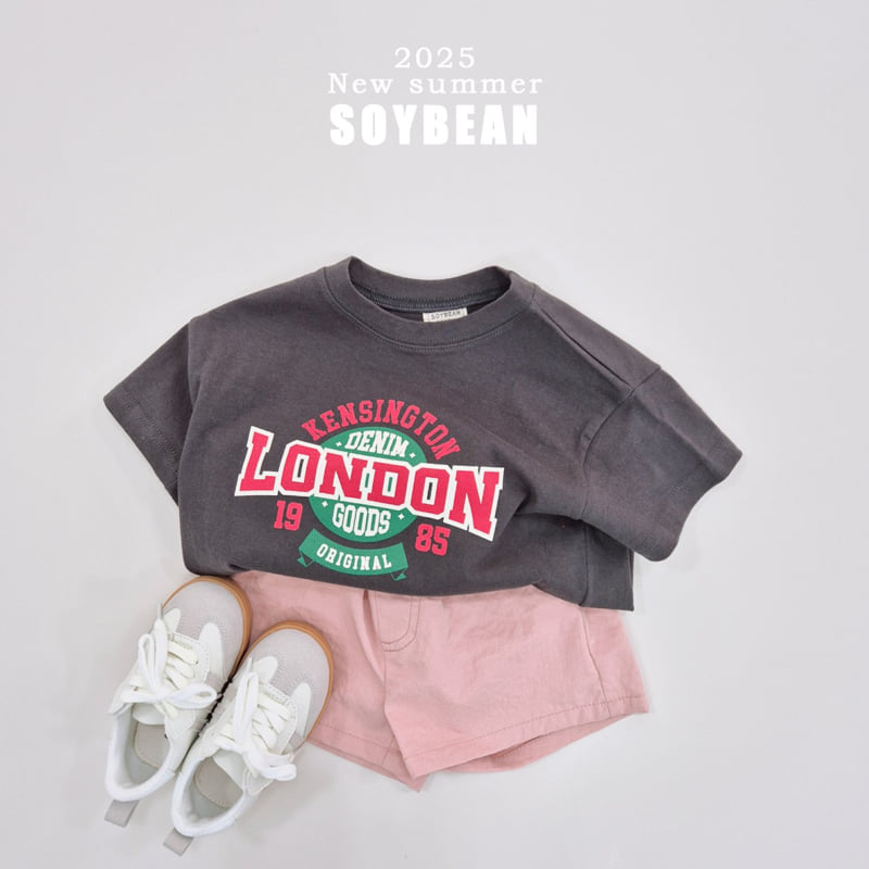 Soybean - Korean Children Fashion - #childofig - Washed Cotton Shorts - 3