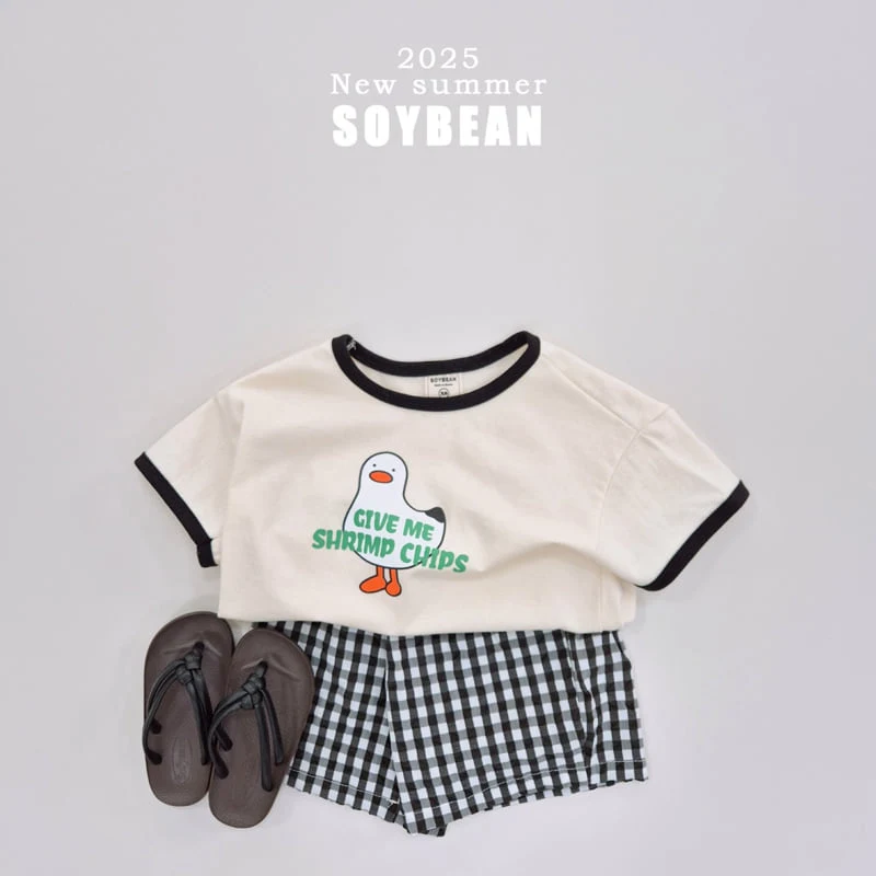 Soybean - Korean Children Fashion - #childrensboutique - Seagull Friend Top Bottom Set - 6