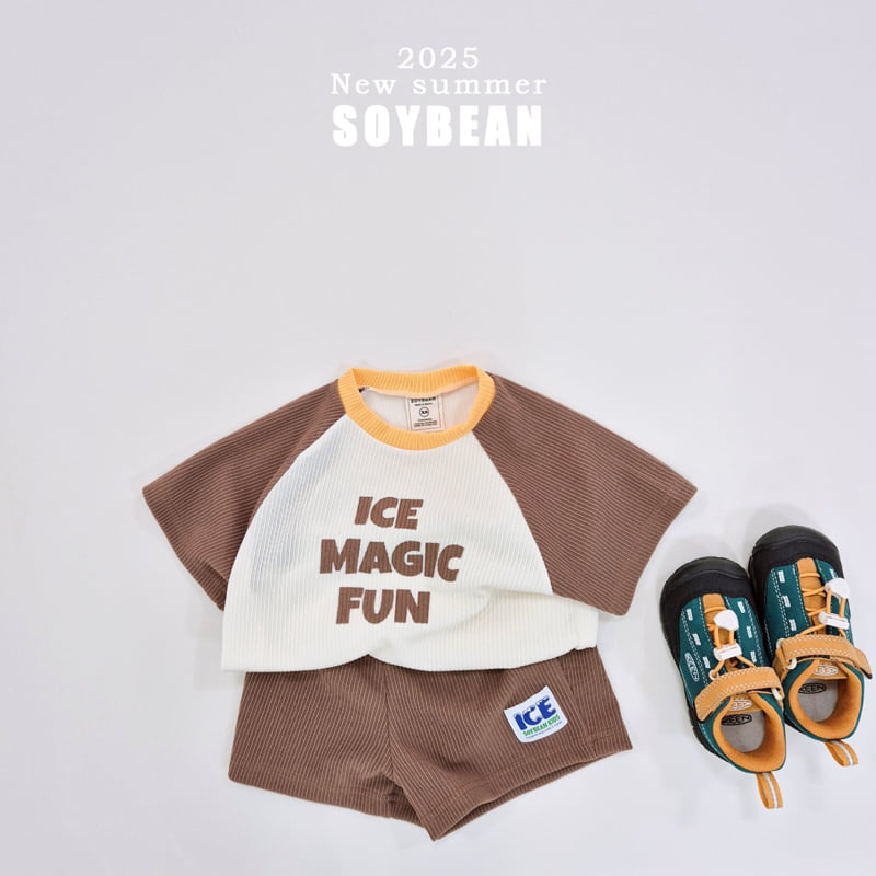 Soybean - Korean Children Fashion - #childrensboutique - Ice Magic Top Bottom Set - 3
