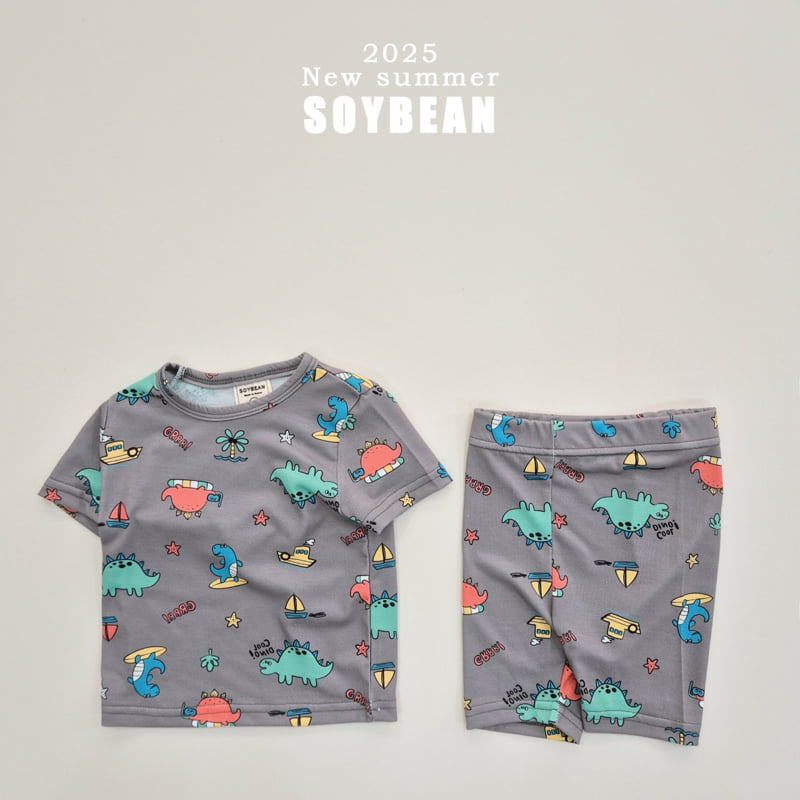 Soybean - Korean Children Fashion - #childrensboutique - Dino Eeasywear - 7