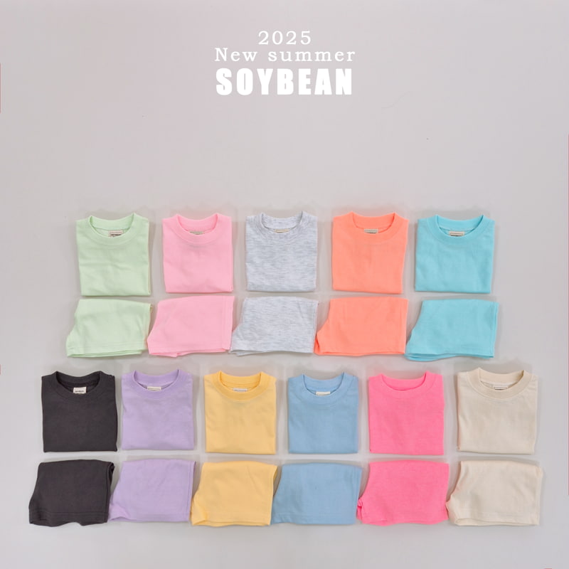 Soybean - Korean Children Fashion - #designkidswear - Summer Lollipop Top Bottom Set - 3