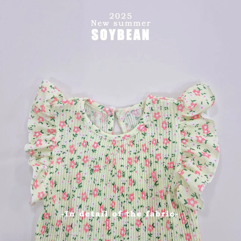 Soybean - Korean Children Fashion - #designkidswear - Pleated Frill Top Bottom Set - 11