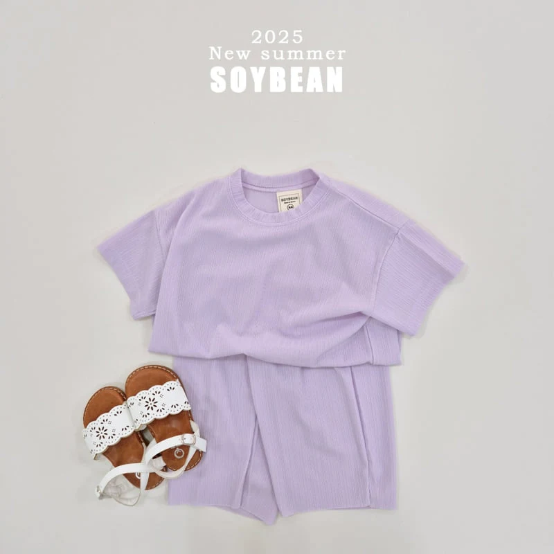Soybean - Korean Children Fashion - #designkidswear - Ice Pleated Top Bottom Set - 7