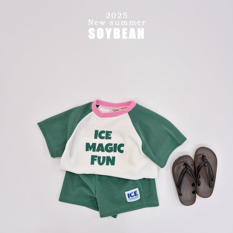 Soybean - Korean Children Fashion - #childrensboutique - Ice Magic Top Bottom Set - 4