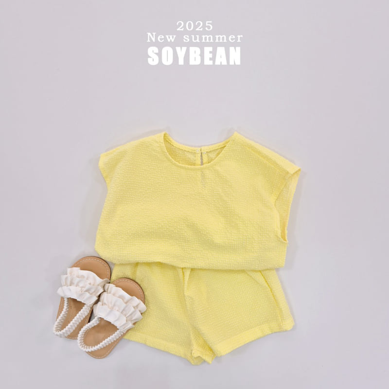 Soybean - Korean Children Fashion - #designkidswear - Shaved Ice Top Bottom Set - 3