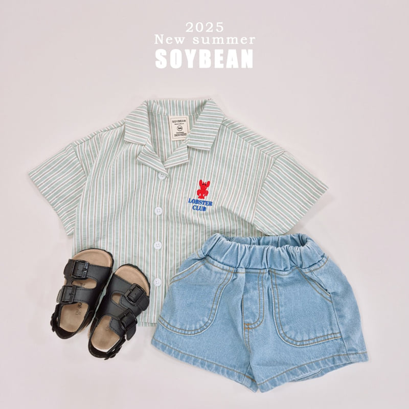 Soybean - Korean Children Fashion - #designkidswear - Lobster Open Shirt - 11