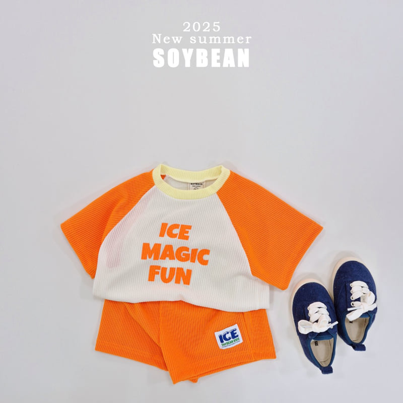 Soybean - Korean Children Fashion - #discoveringself - Ice Magic Top Bottom Set - 5