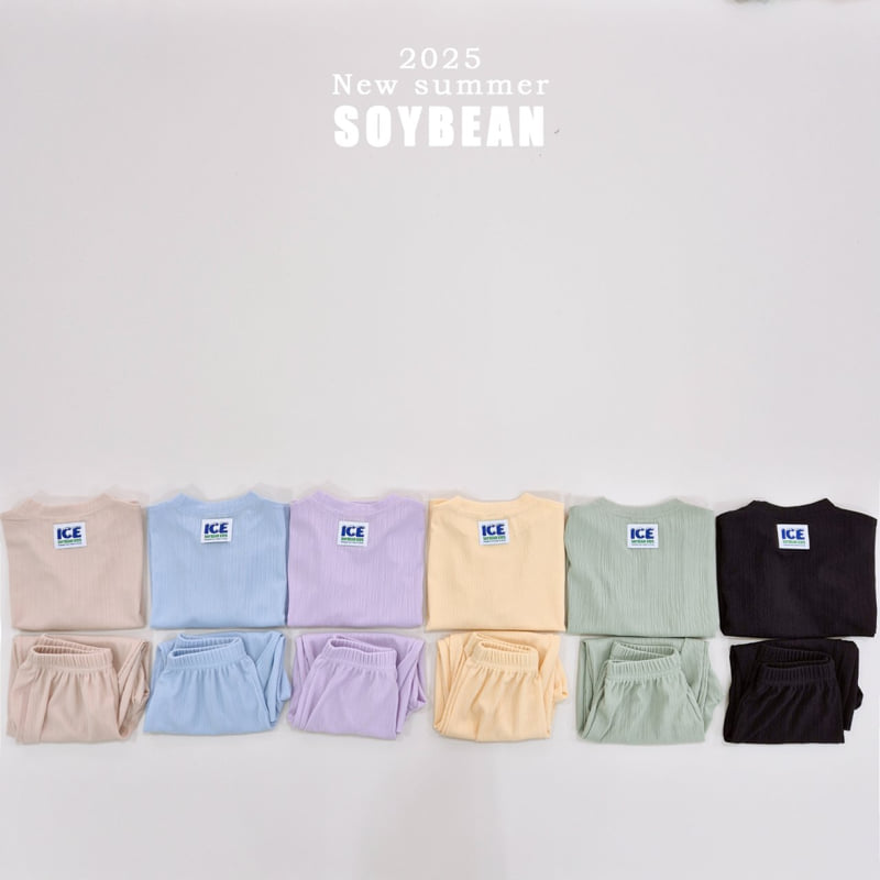 Soybean - Korean Children Fashion - #fashionkids - Ice Pleated Top Bottom Set - 9