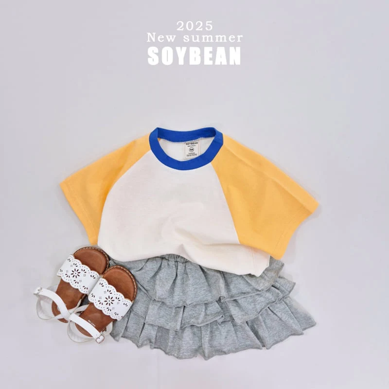 Soybean - Korean Children Fashion - #kidsshorts - Summer Chupa Raglan Tee - 7