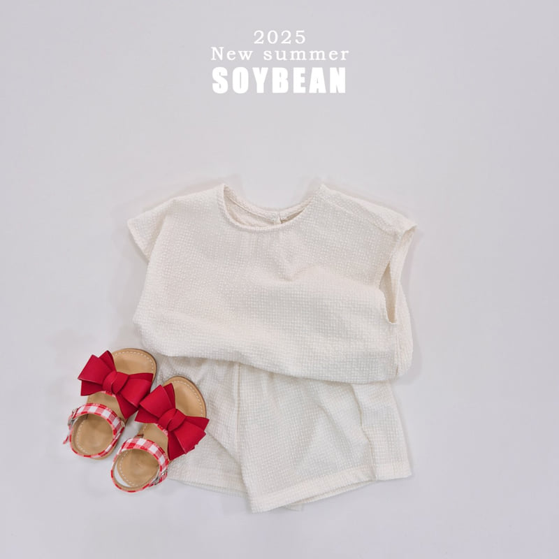 Soybean - Korean Children Fashion - #kidsshorts - Shaved Ice Top Bottom Set - 6