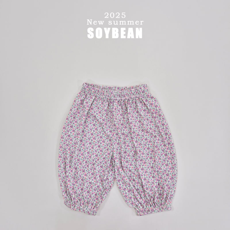 Soybean - Korean Children Fashion - #kidsshorts - Flower Pants - 12